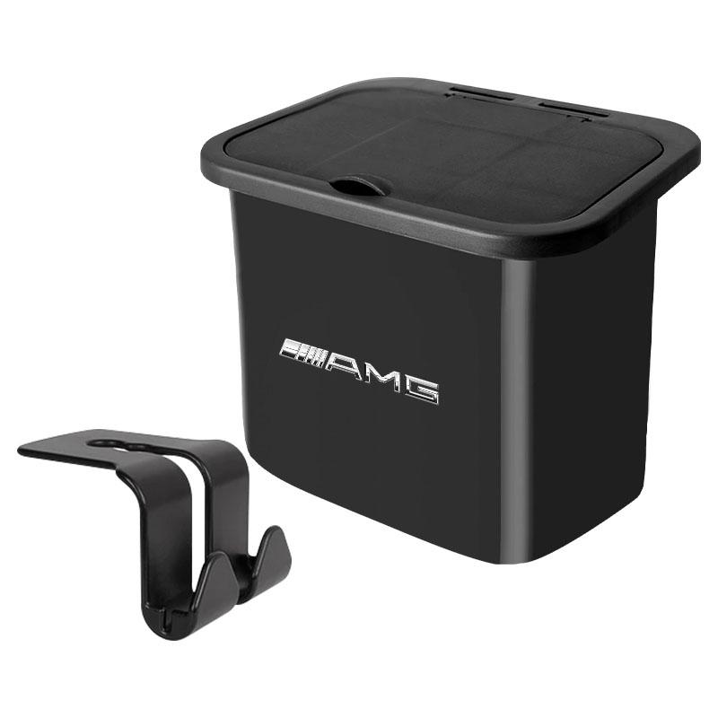 1 шт. Подвесное мусорное ведро для автомобиля, органайзер на спинку сиденья, держатель для телефона, крючок для Mercedes-Benz AMG C500 C200 C300 A B C E GLA CLA GLK GL ML GLE W204 W205 W203