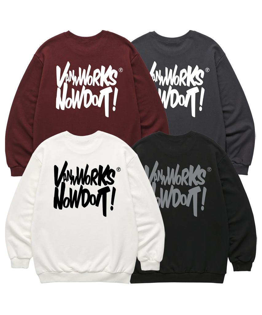 VANNWORKS Now Doit Sweatshirt (Vls0083) Black (Type A)