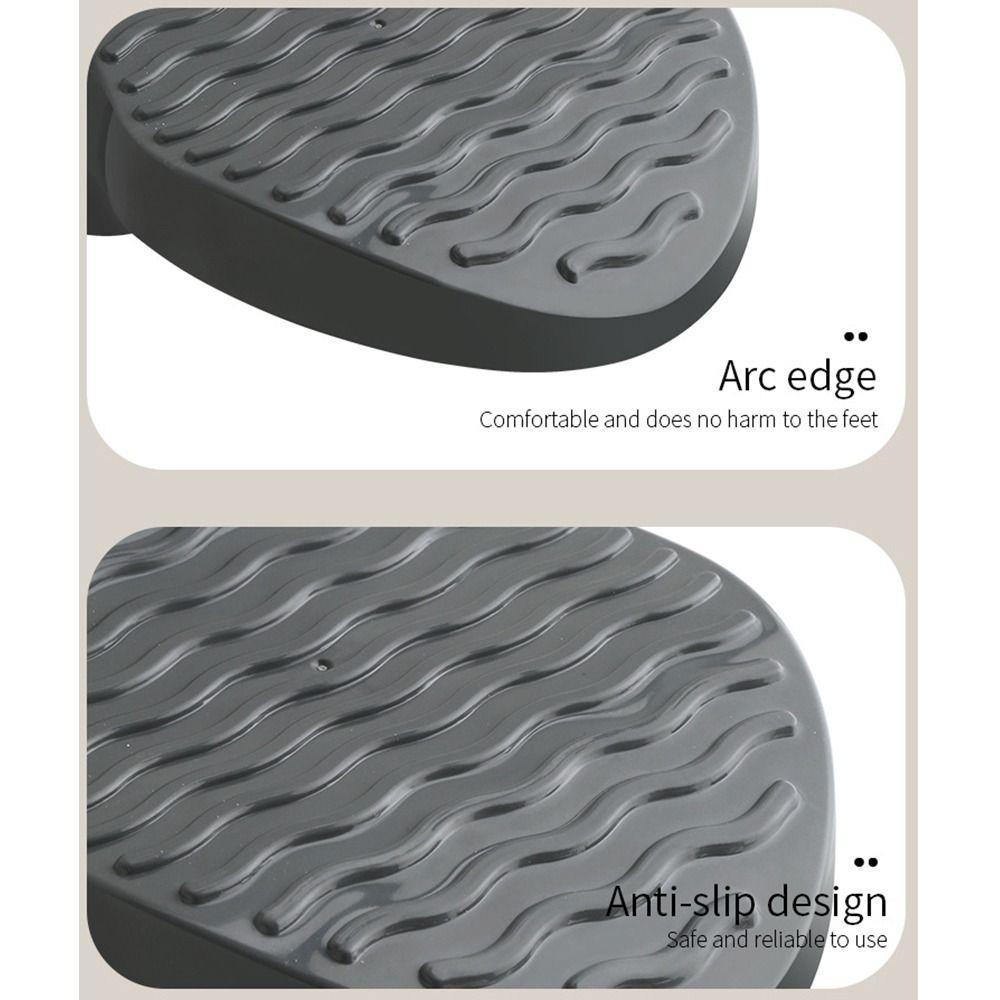 Suction Cup Shaving Leg Step Ergonomic Design Pedicure Foot Pedal Shaving Leg Aid  Posture Support