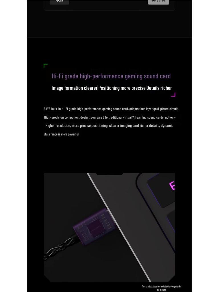 Игровые наушники-вкладыши Moondrop Rays Type-C с пользовательским эквалайзером и шумоподавлением на основе ИИ