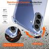 Coque Silicone - BOOLING - pour Samsung Galaxy A37 5G - Antichoc Transparent avec Cordon Blanc
