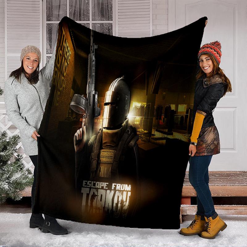 Escape Tarkov Tactical Gear Perfect All Seasons Soft Comfortable Blanket Suitable Sofa Office Nap Travel Birthday Gift Christmas Present