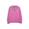 New MLB Knitwear Unisex Pink 3AKPV0131-43VOS