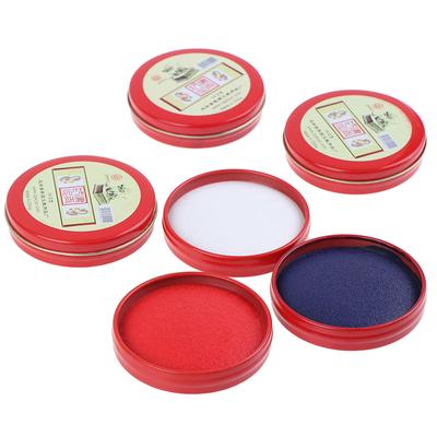 Каллиграфия Китайский Yinni Pad Штамп Vermilion Inkpad Печать Красная чернильная паста
