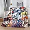 2025 New Style Cartoon Record of Ragnarok Anime Blanket,Soft Throw Blanket for Home Bedroom Bed Sofa Travel Picnic Cover Kids