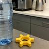 Ручной пластиковый открыватель для бутылок, не требует батареек, прочная шестеренчатая форма, кухонный инструмент для бутылок с газировкой и напитками