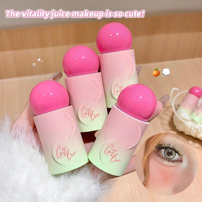 Liquid Blush & Cheek Tint 4 Colors - #NaturalMakeup K-Beauty For A Seamless Blend, Long-Lasting Flush, Your Secret To Youthful Glow