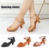 Women Girl's Dancing Shoes High Heels Professional Ballroom Latin Tango Dance Shoes