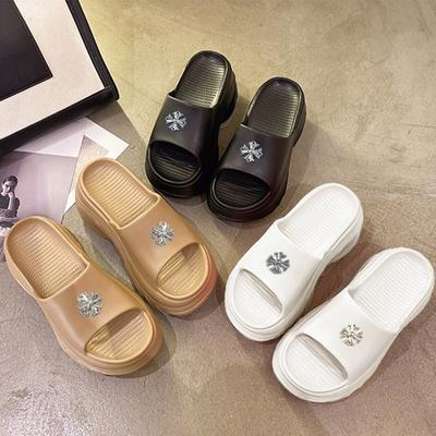 . Крутые шлепанцы на толстой подошве, женские, для маленьких людей, для лета, чтобы увеличить рост на морском пляже, шлепанцы с перемычкой