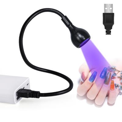 УФ-лампа для ногтей, сушилка, светодиодная ультрафиолетовая USB-гибкая мини-лампа для отверждения геля, инструменты для маникюра и педикюра