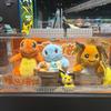 New Genuine Pkm Plush Toy Stuffed Animal Warm Companion Series Charmander Squirtle Raichu Growlithe Soft Pillow Anime Gift