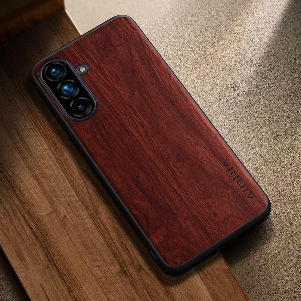 Для Samsung Galaxy A56 A36 A26 A16 A06 A07 A17 A37 A57 Чехол Capa funda деревянный узор ПУ кожа стильный чехол для телефона coque