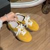 Sports Breathable Explosion Yellow Retro Heightening German Training Shoes Women's 2025 New Spring Thick-soled Versatile Forrest Gump Shoes