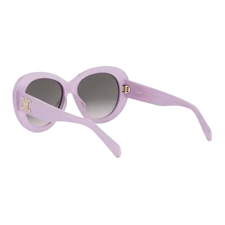 Celine Logo Design Acetate Butterfly Sunglasses Women sunglasses Bright-Purple CL40317U-78F