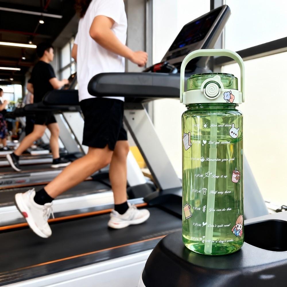 1500ml Large Water Bottle PP Drinking Cup Reusable Water Bottle  School