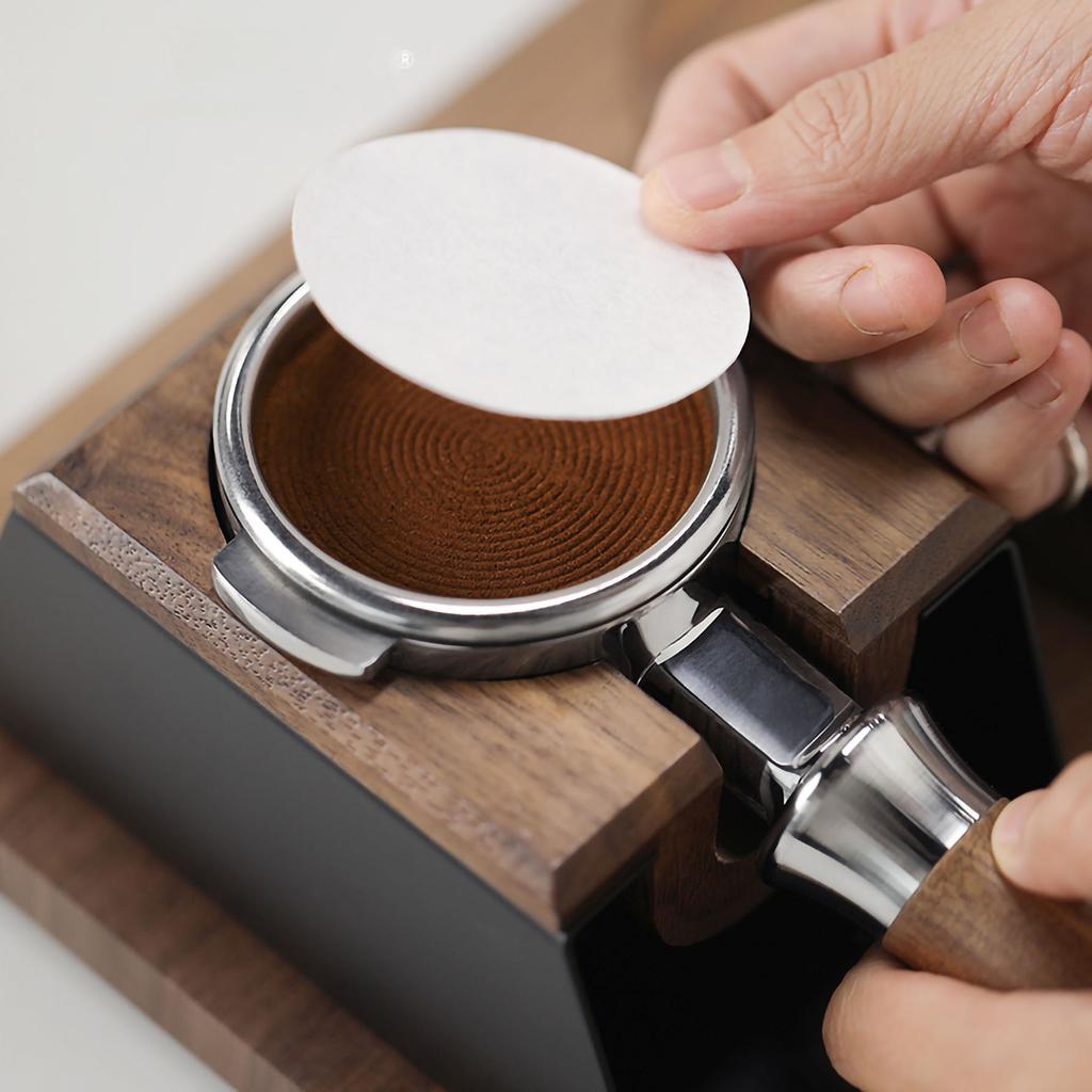 100 шт. 58 мм Бумага для кофейного фильтра Домашняя ручка Специальный фильтр для чаши с порошком Вторичная бумага для фильтрации воды Аксессуары для кофейной мока-кофеварки