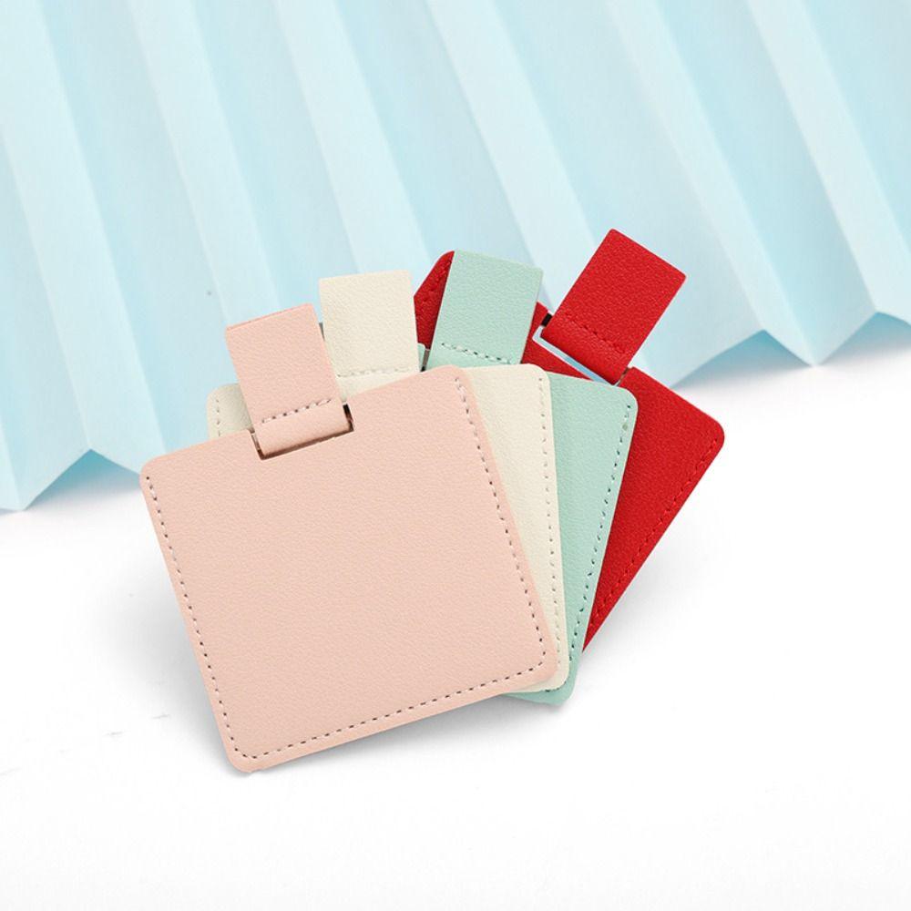 Solid Color Small Mirror Handheld Pocket Mirror High Quality Vanity Mirror