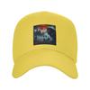 Unisex Baseball Hats werewolf with red eyes and red moon Halloween Pumpkin Streetwear Summer Sports Baseball Caps Casquette