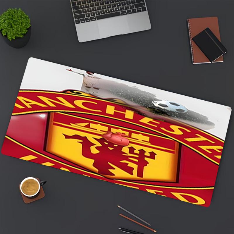Manchester Football Print Mouse Pad, for Keyboard Pad Laptop PC Mat for Office Home Use, Desk Decor, Perfect Birthday Gift for Gamers
