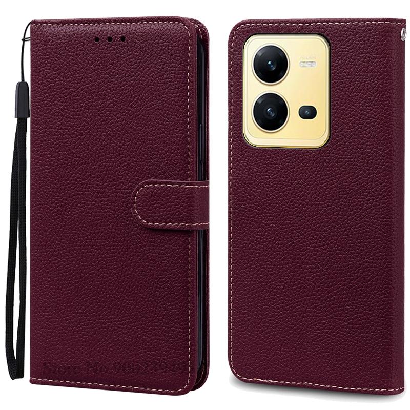 Для Vivo X80 Lite чехол Роскошный кожаный кошелек флип чехол для Vivo X80 Lite 5G чехол Силиконовый чехол для Vivo X80 Lite Fundas Shell