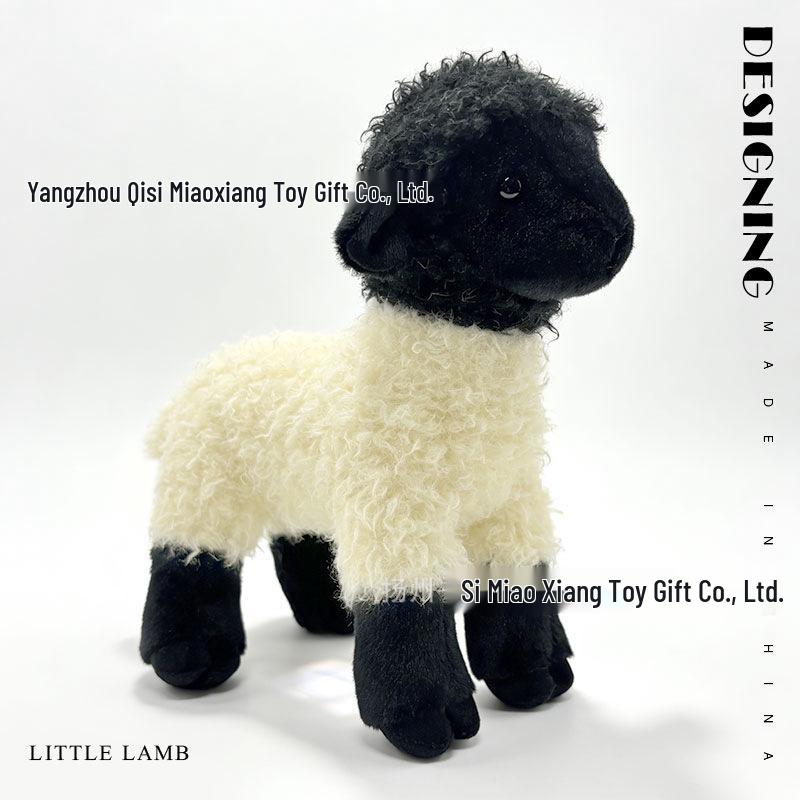 Плюшевый Ягненок Успокаивающая Кукла для Сна и Объятий для Детей