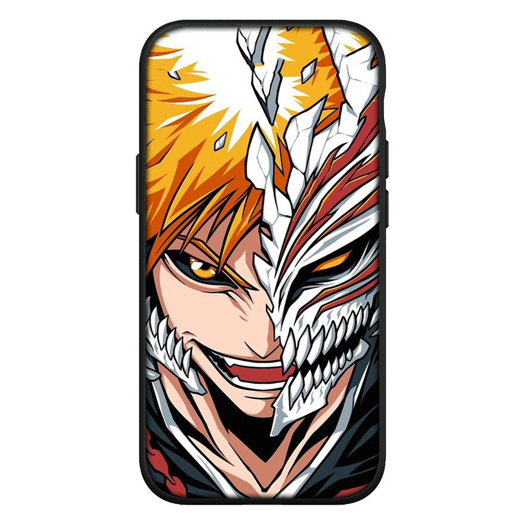 Для iPhone 16 15 Xiaomi Redmi Note 14 13 12 11 Pro Max X 8 16e Samsung Galaxy S25 S24 S23 Moto OPPO Bleach Zaraki Kenpachi Kurosaki Ichigo чехол для телефона