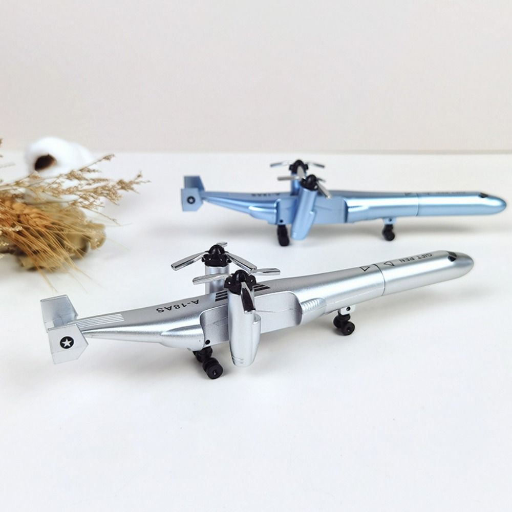 Funny Helicopter Pen Aircraft Ballpoint Pen Vintage Signature Pen Stationery