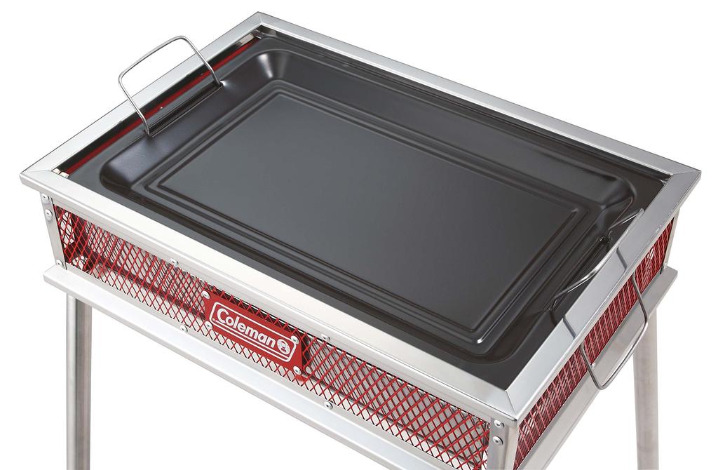 Печь Coleman Cool Spider, гриль из нержавеющей стали, цвет красный, для 3–4 человек, выдвижная 170-9367