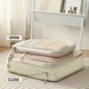 5 шт. Сетчатая поверхность Водонепроницаемая дорожная сумка-органайзер Компрессионная сумка для хранения одежды Дом