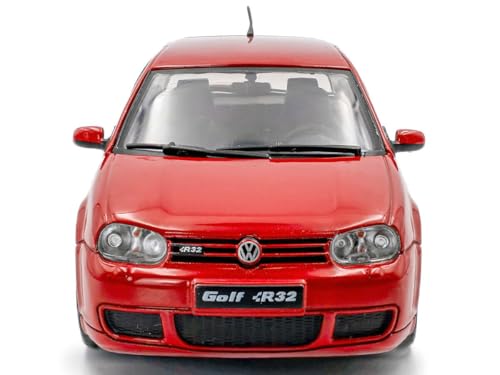 SOLID Volkswagen Golf IV R32 2003 в масштабе 1/43 (красный) Готовый продукт S4313604