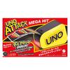 Mattel Игры UNO Attack Mega Hit Party 112 Возраста GXY81 Игра, Принадлежности, Карты, 2-10 Игроков, 7+, Желтый,