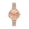 Женские часы Amourette Rose Gold Tone из нержавеющей стали с кварцевым механизмом ME010136