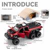 Масштаб 1/24 Ford F150 Кемпинг Дом на колесах Сплав Металл Литой Внедорожный Пикап Модель Машины Звук и Свет Украшения Подарки для Ребенка Парня Подарок