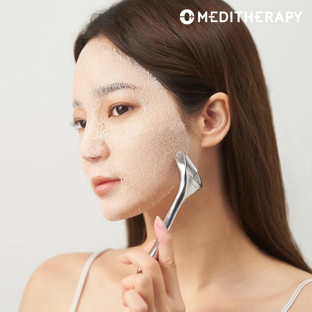 Игольчатый ролик для лица Meditherapy против морщин (Лист маски не входит в комплект)