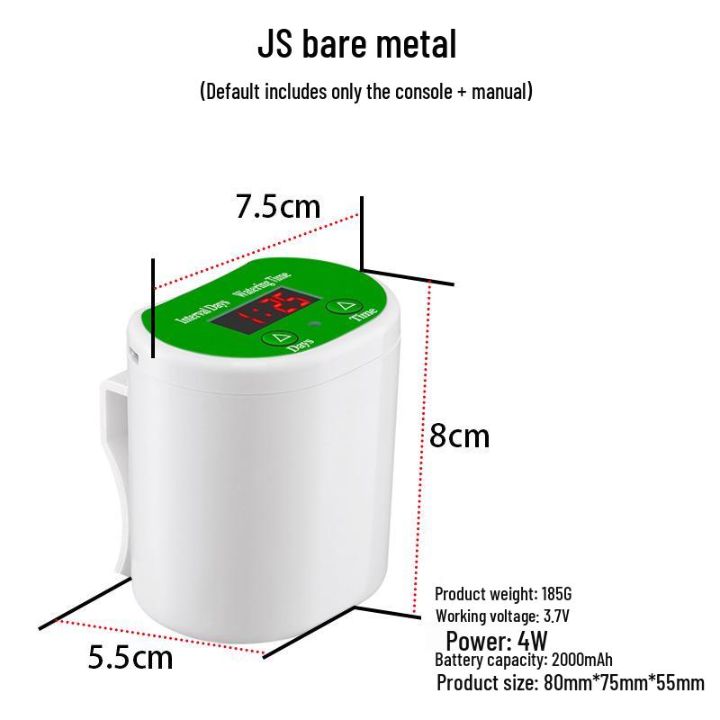 Умный таймер полива на солнечной энергии: Автоматический дождеватель для растений на один месяц