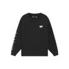 Li Ning SS22 Letter Print Casual Pullover T Shirt Unisex Tops Black AHSS915-3