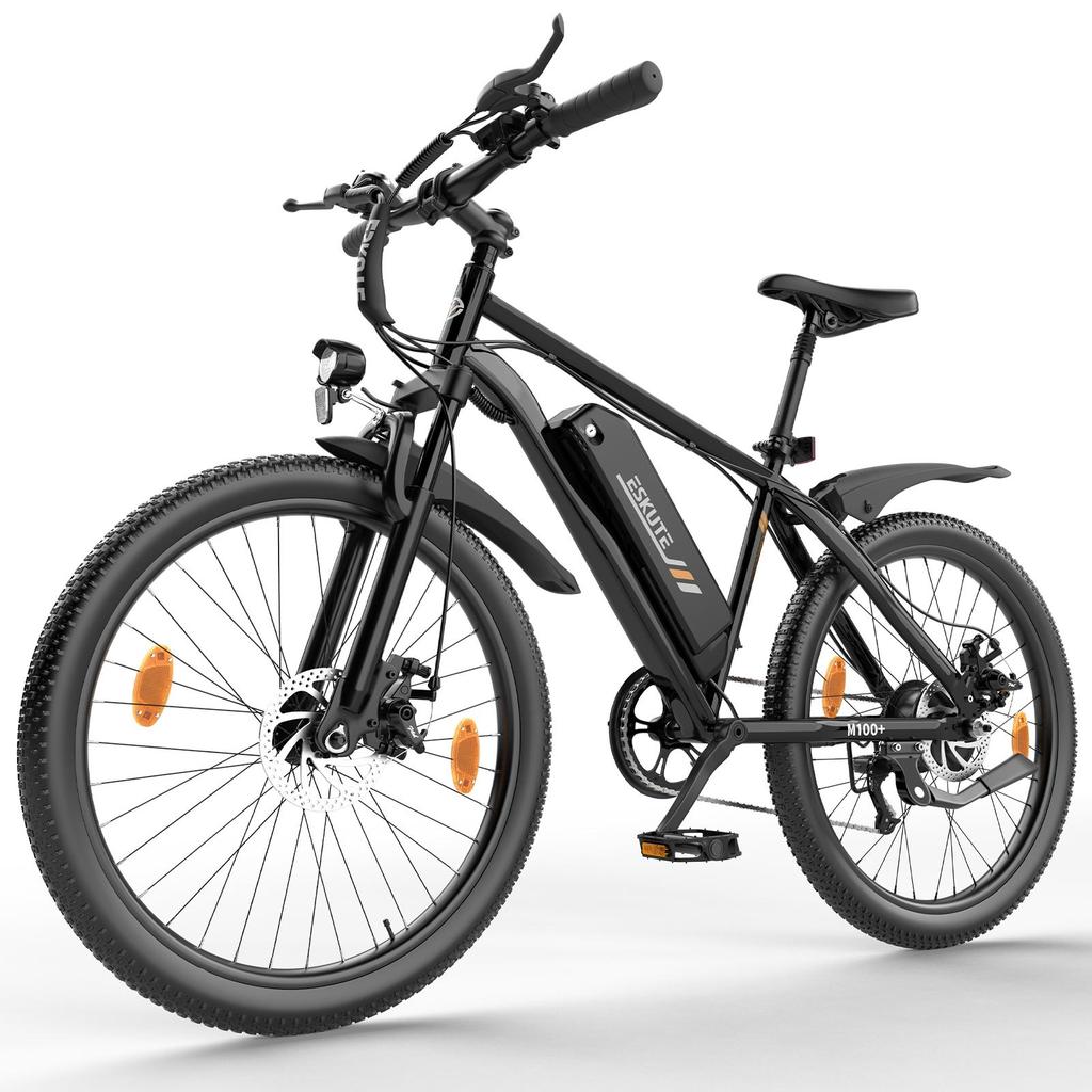 ESKUTE M100+ Adult Electric Bicycle 250W Motor City Ebike 36V13AH Battery E-bike 27.5-inch Tire Commuting Convenient Bicycle