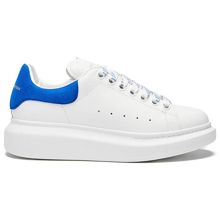 (WMNS) Alexander McQueen Oversized Shoes 'White Royal Blue' Women's 719412WHGP78981