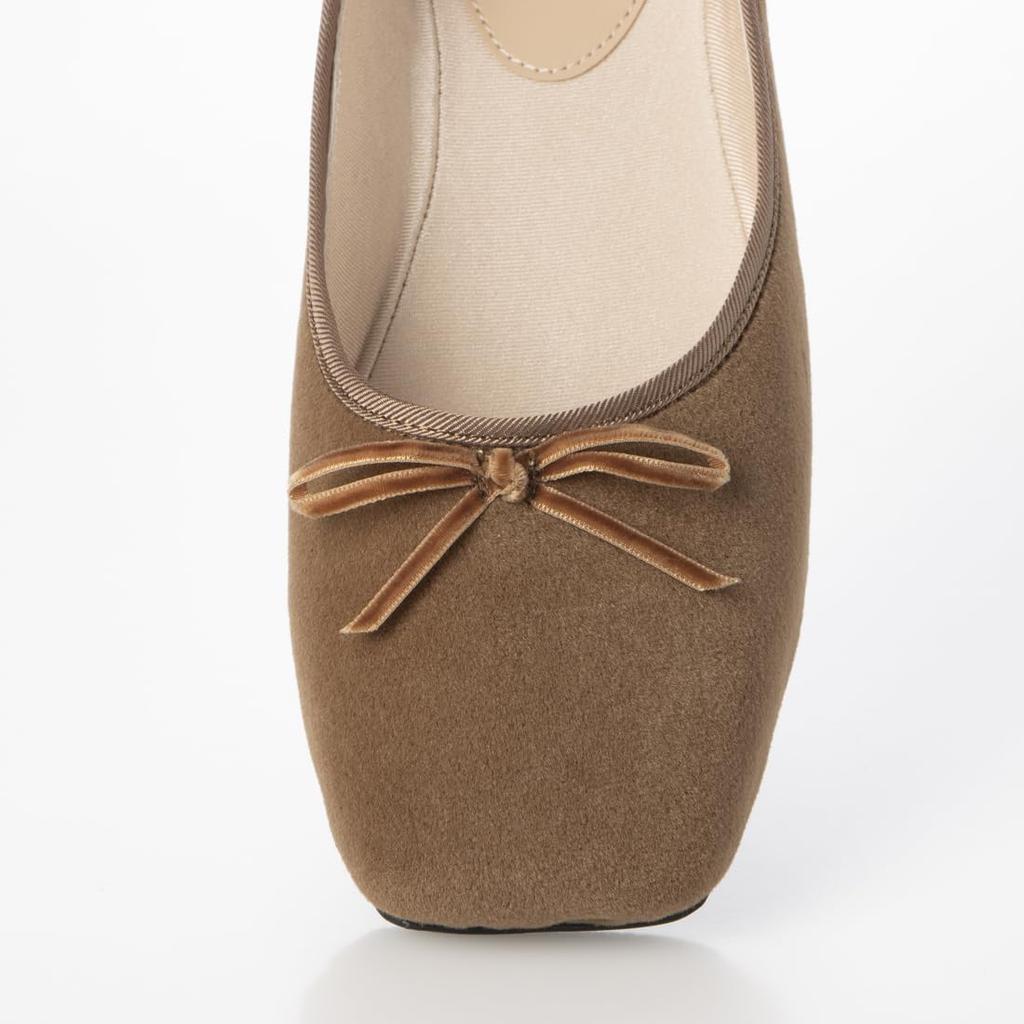 Evol Women's Lightweight Soft Square Ballet Flats, BLS, Size 22.0 cm