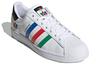 Superstar Adidas Originals 'Разноцветный Трилистник - Облачно-Белый' FU9521