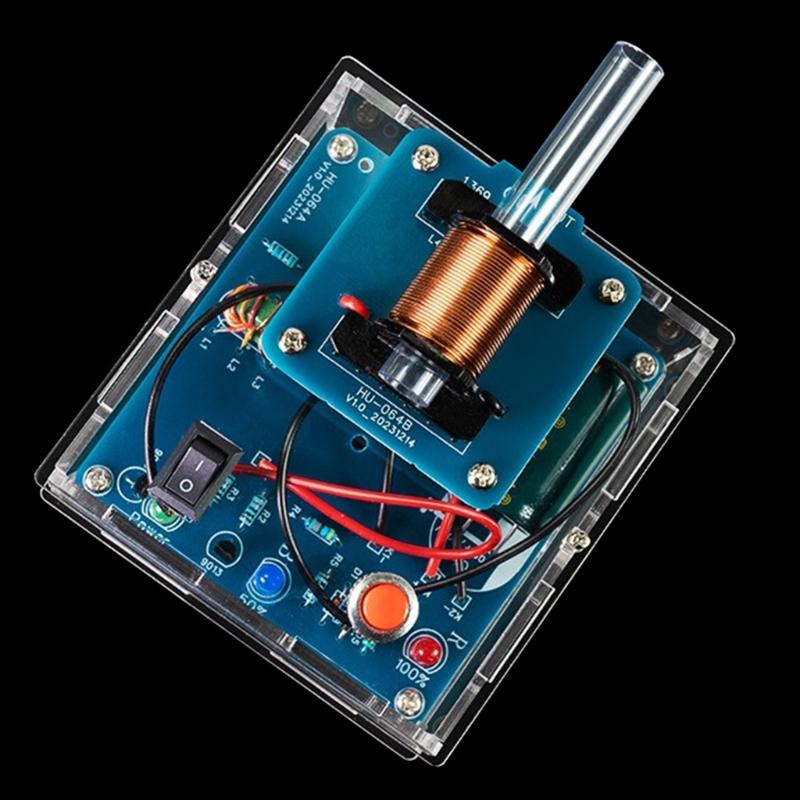 Набор для практики пайки Самодельный Электромагнитный Излучатель DIY Набор Катушки Повышающий Передатчик с Платой Высокого Напряжения