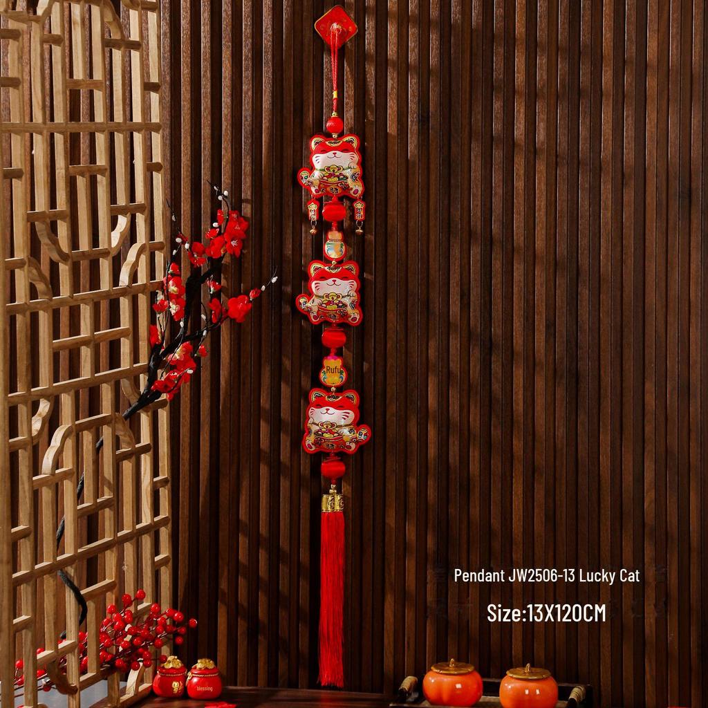 2025 Snake Year Blessing Pendants: New Year and Spring Festival Decorations for Wealth and Prosperity