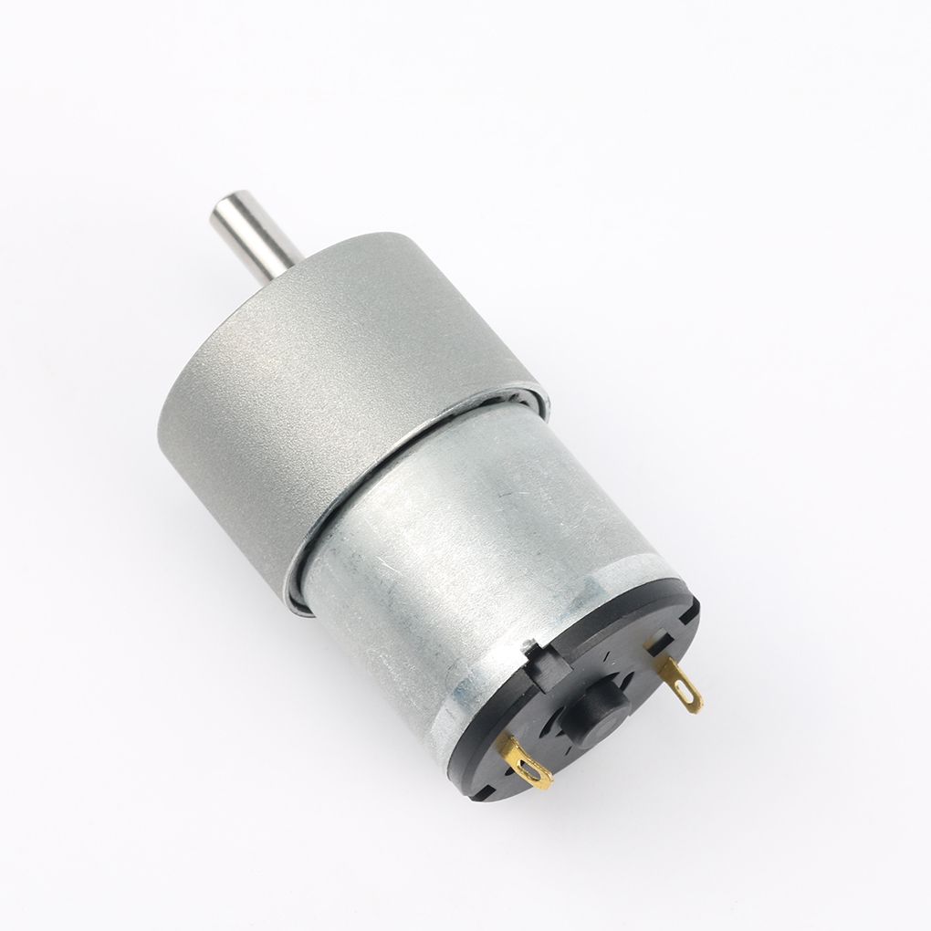 DC12V 37GB528 8-400 об/мин Мотор-редуктор Металлический DIY Замедление для Электрических Штор