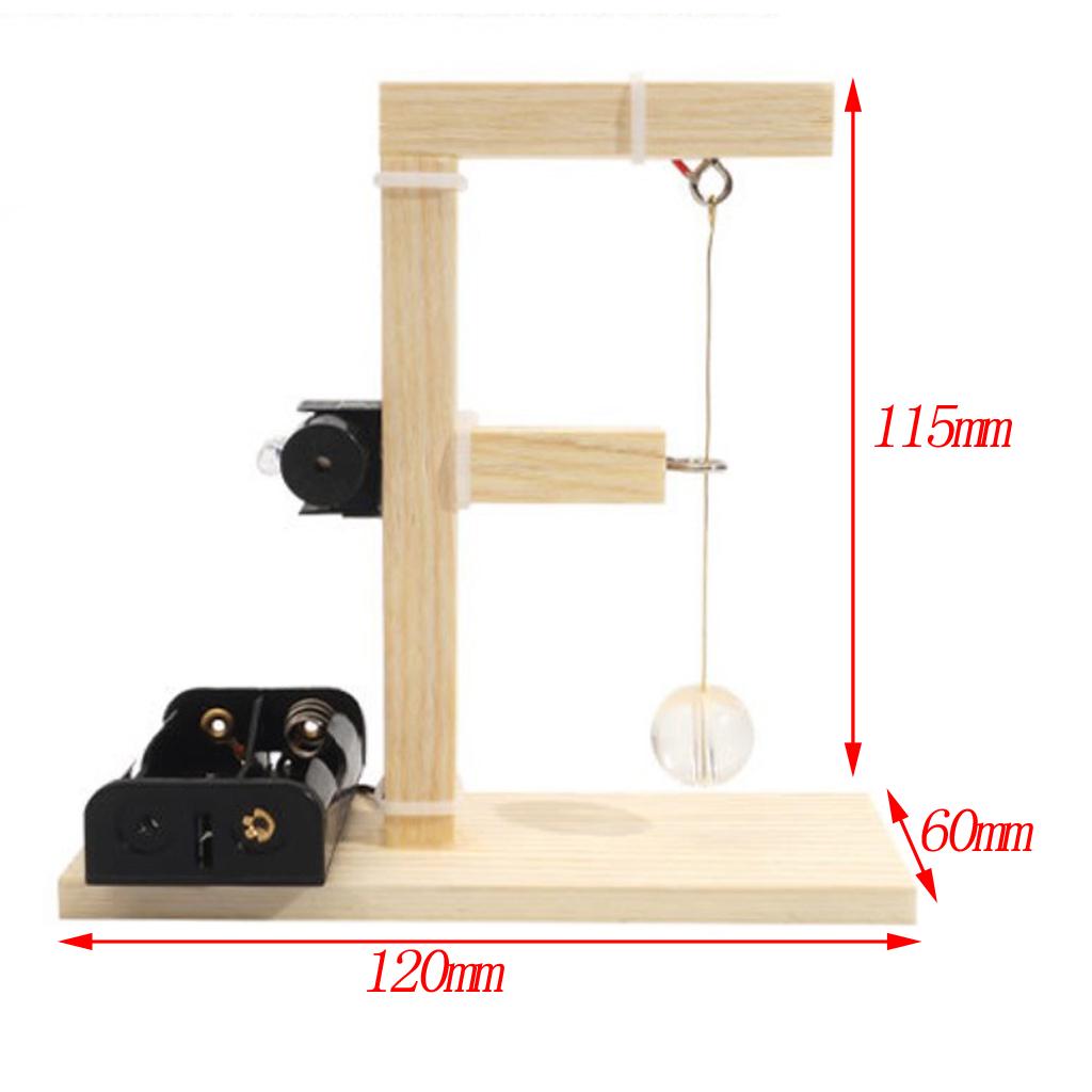 DIY Seismograph Alarm Model Assemble Toy Physics Science Experiments Tool