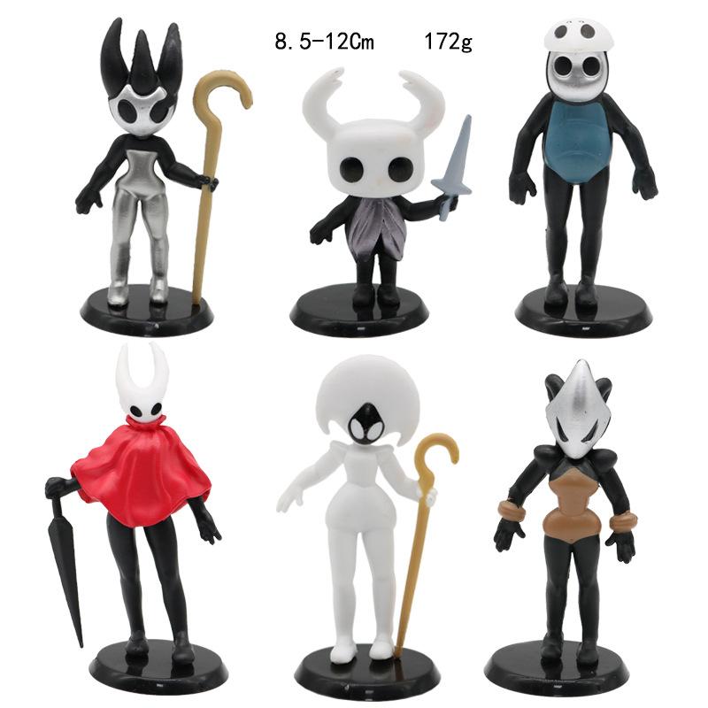 Набор Фигурок Hollow Knight Рыцарь Шелковой Песни Хорнет Граб Зоте Квиррел Тень Корнифер Майла Фигурка Милая Аниме Фигурка Модель Игрушка Подарок