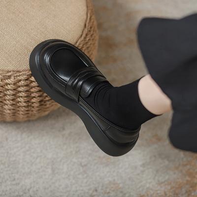 Мода 2024 года женские лоферыВесна британский стиль туфли Мэри Джейн на платформе женские японские туфли Лолита в стиле Jk Uniform