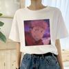 Jujutsu Kaisen Kawaii Графические футболки женские Kawaii летние топы футболка с героями мультфильмов Harajuku японское аниме Ulzzang футболка женская