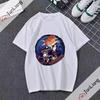 Японское аниме Черный дворецкий мультфильм комикс мужская футболка с коротким рукавом с круглым вырезом для стритвира мужскаяженская одежда