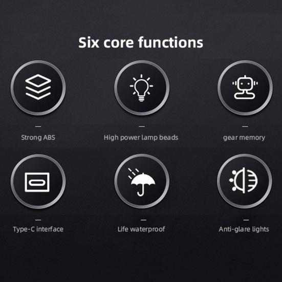 Ультра яркий велосипедный фонарь, высокие люмены, водонепроницаемый, перезаряжаемый, неослепительный, простая установка, велосипедная фара, комплект задних фонарей