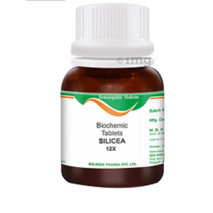 @ Bio India Biochemic Tablet Silicea 12X Homeopathic Medicine 25g UKR1110_60%OFF